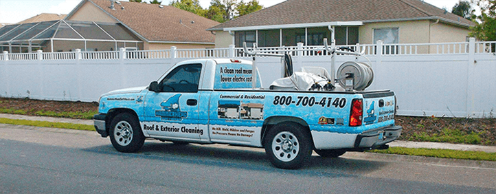 Hammerhead Softwash proudly serves Trinity, Odessa and all of Tampa Bay FL offering Roof Cleaning & Pressure Washing